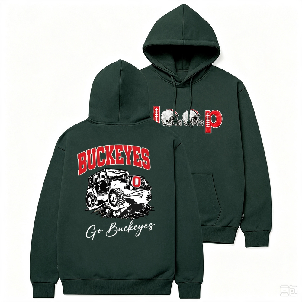 Ohio State Buckeyes X Jp Fans Cotton Hoodie