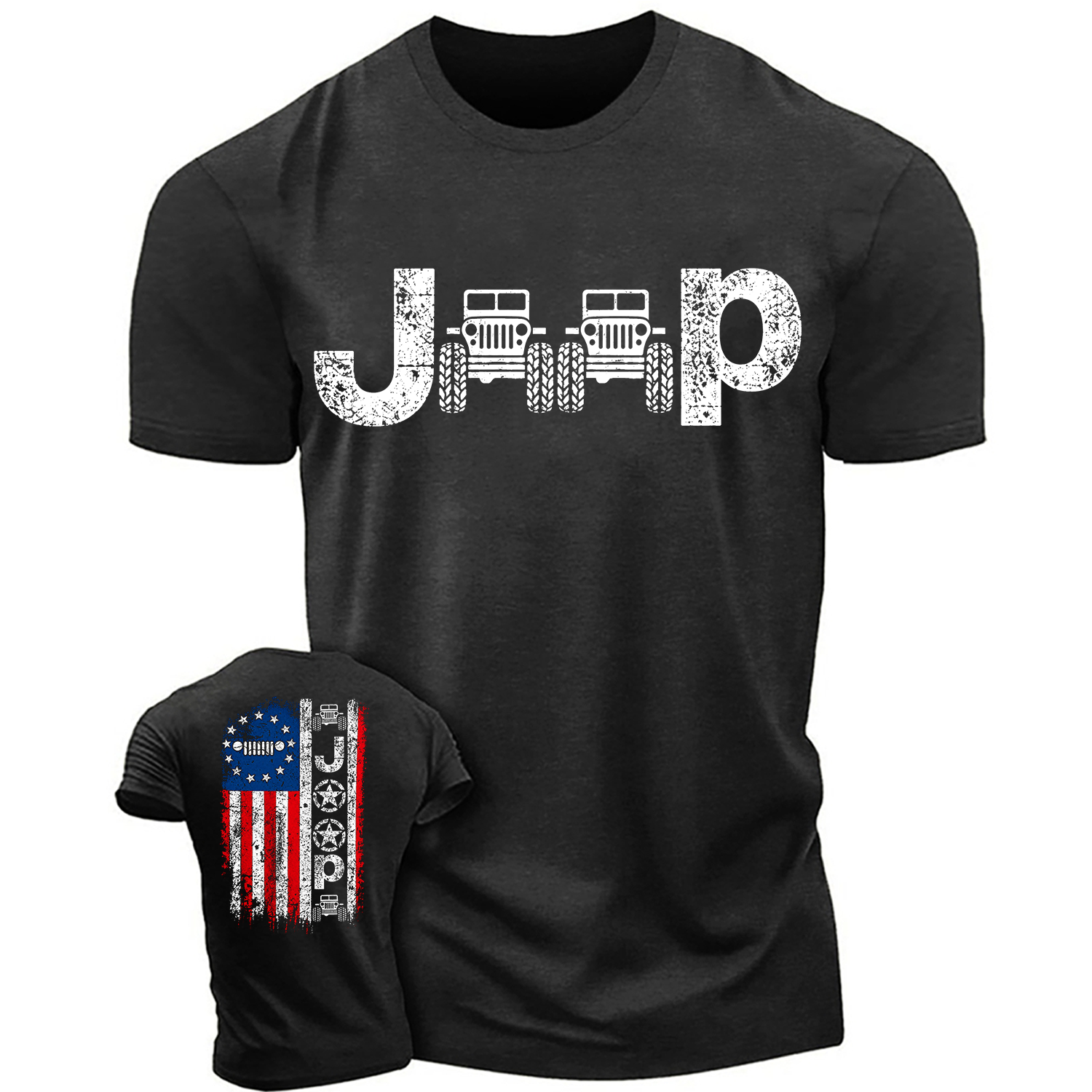 Patriotic Jp Off-Road Cotton Men's T-shirts