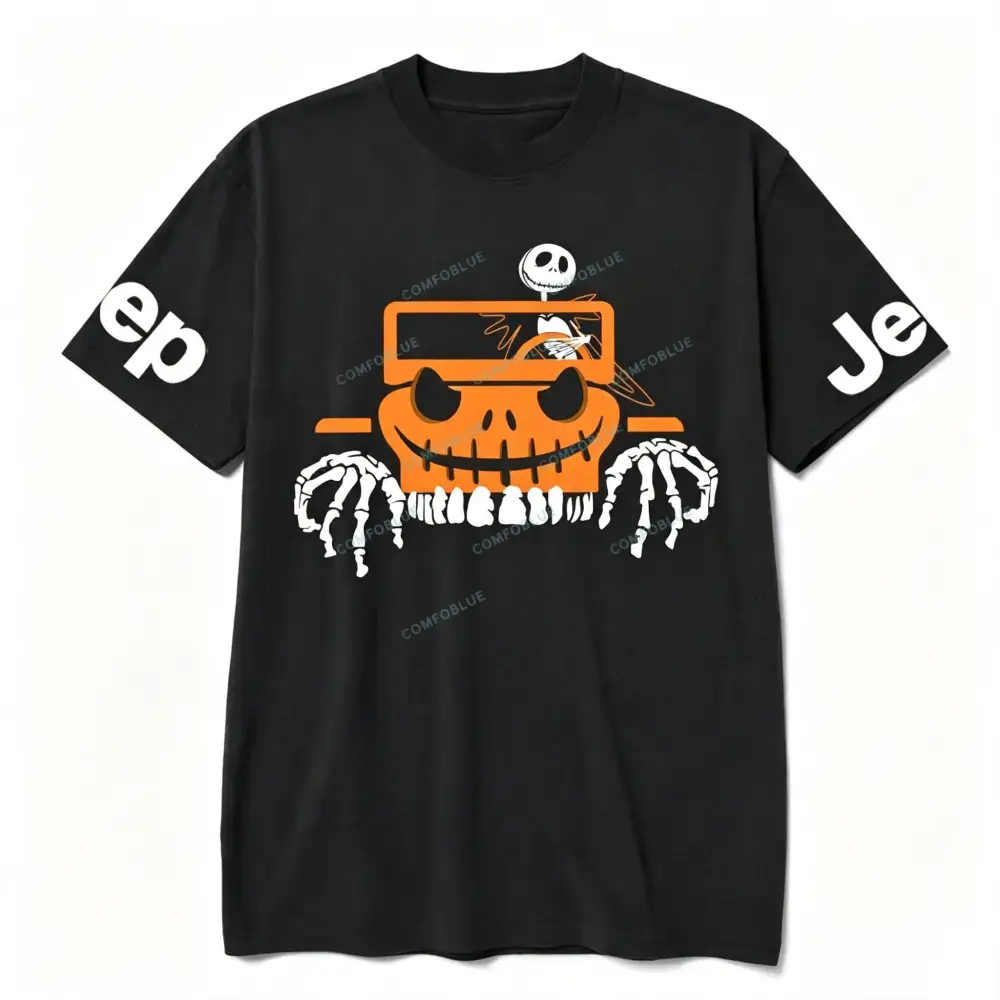 Bone Grille Orange Halloween Unisex Jp T-shirt