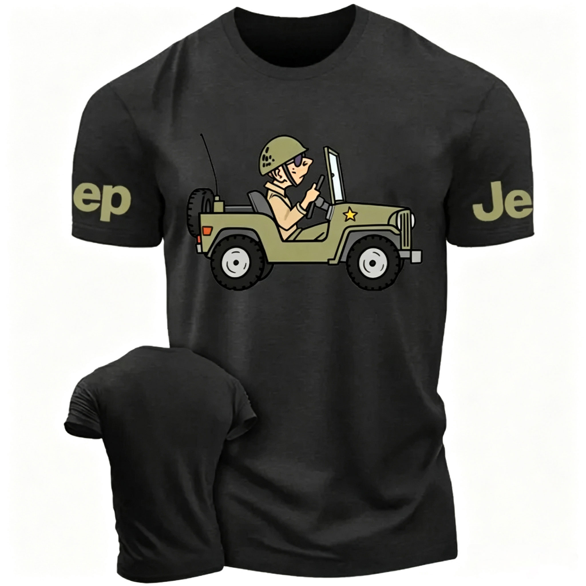 Cartoon Funny Willys Jp Unisex T-shirt 