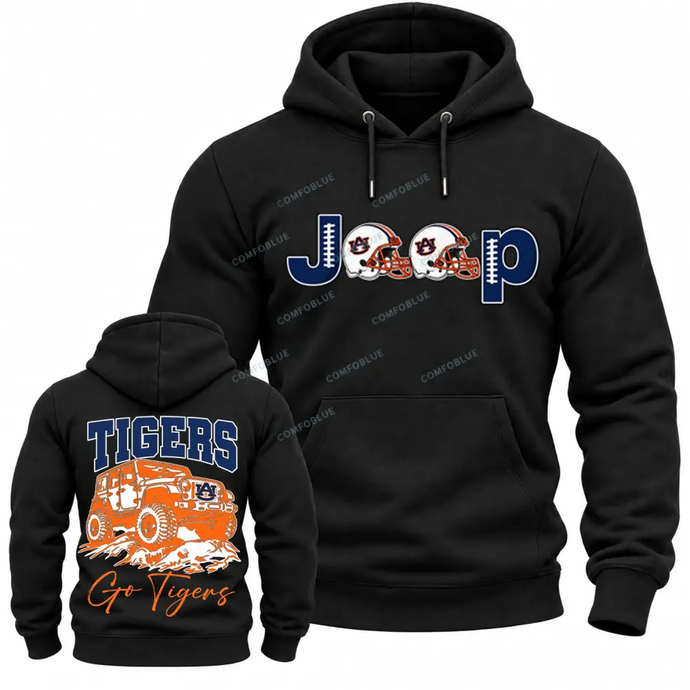Auburn Tigers x Jp Fans Cotton Hoodie