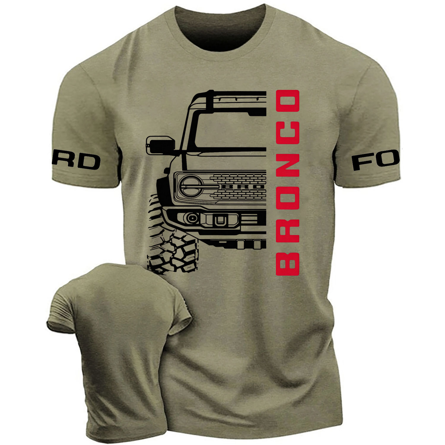 F0rd Bronco Cotton T-shirt