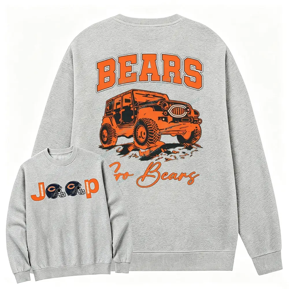 Chicago Bears x Jp go Bears Cotton Sweatshirt