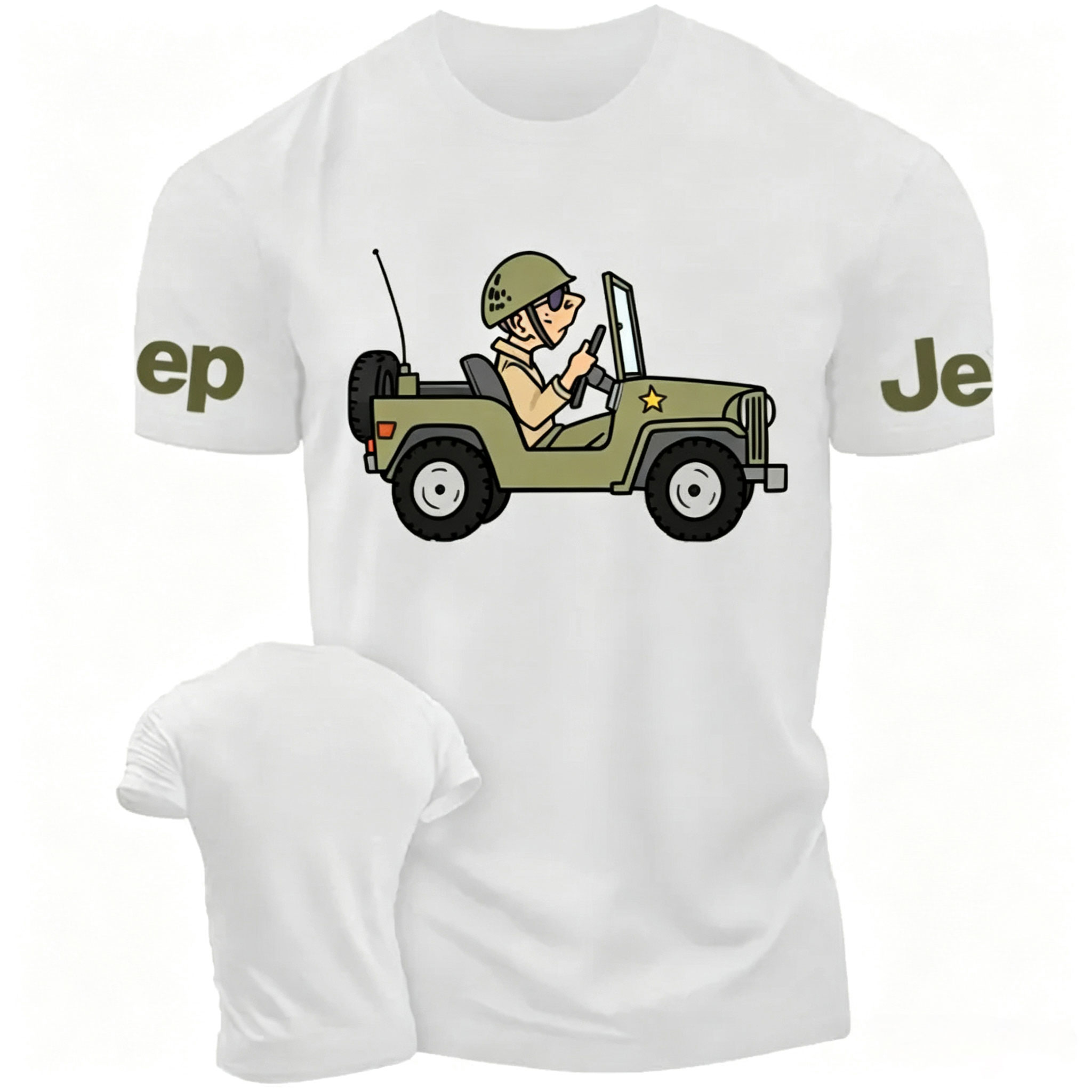Cartoon Funny Willys Jp Unisex T-shirt 