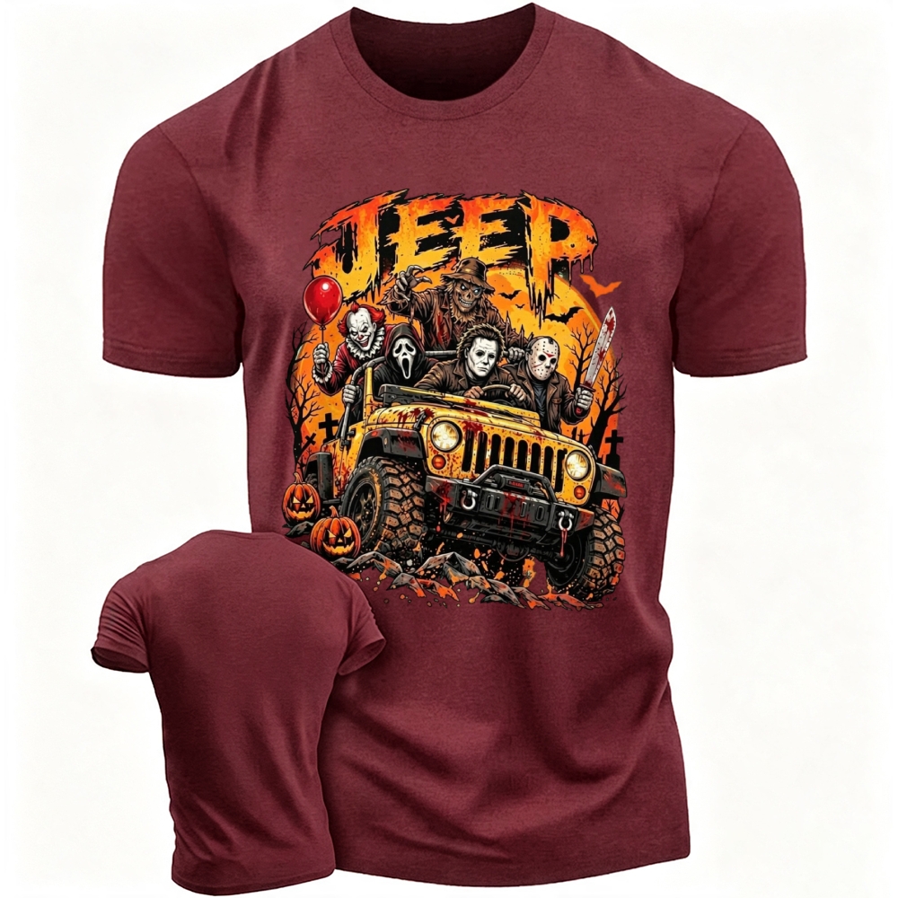 Thriller Clown Halloween Shirt Unisex T-shirt