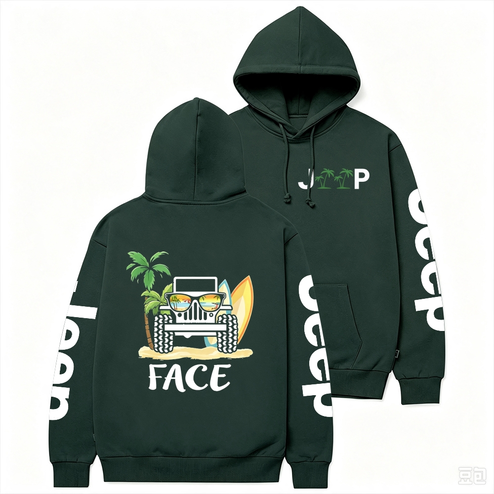 Resting Beach Face Surf Jp Unisex Hoodie
