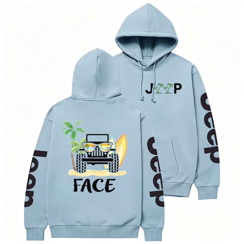 Resting Beach Face Surf Jp Unisex Hoodie