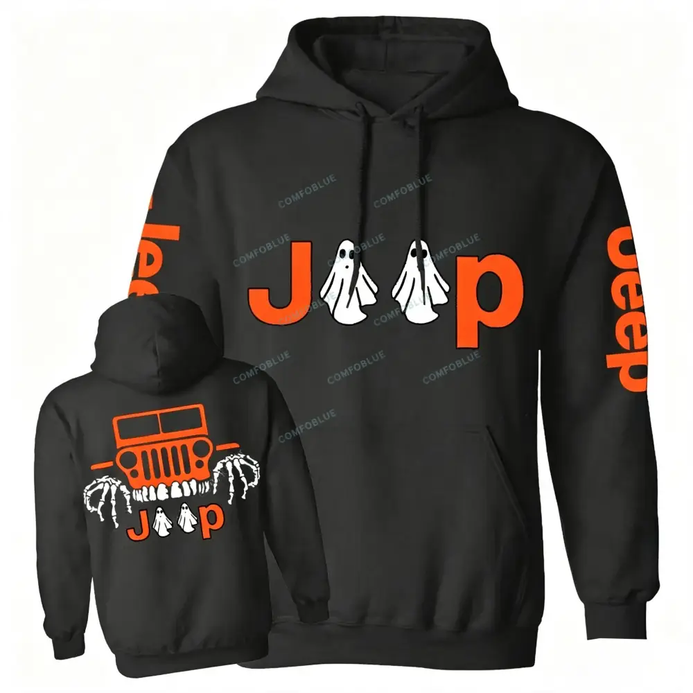 Jp Ghost Halloween Jp Unisex Hoodie