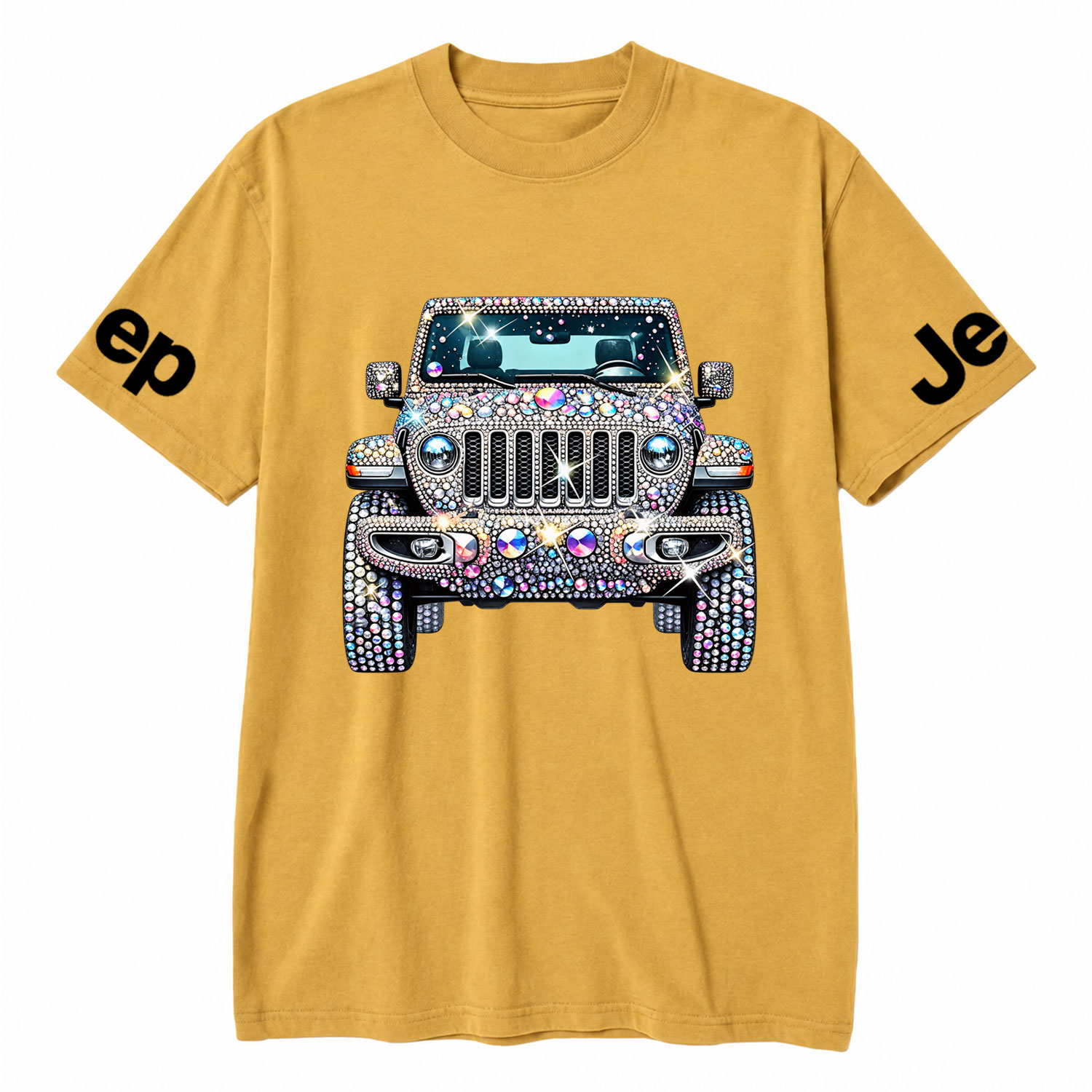 Bling Sparkle Rhinestone Cotton T-shirt