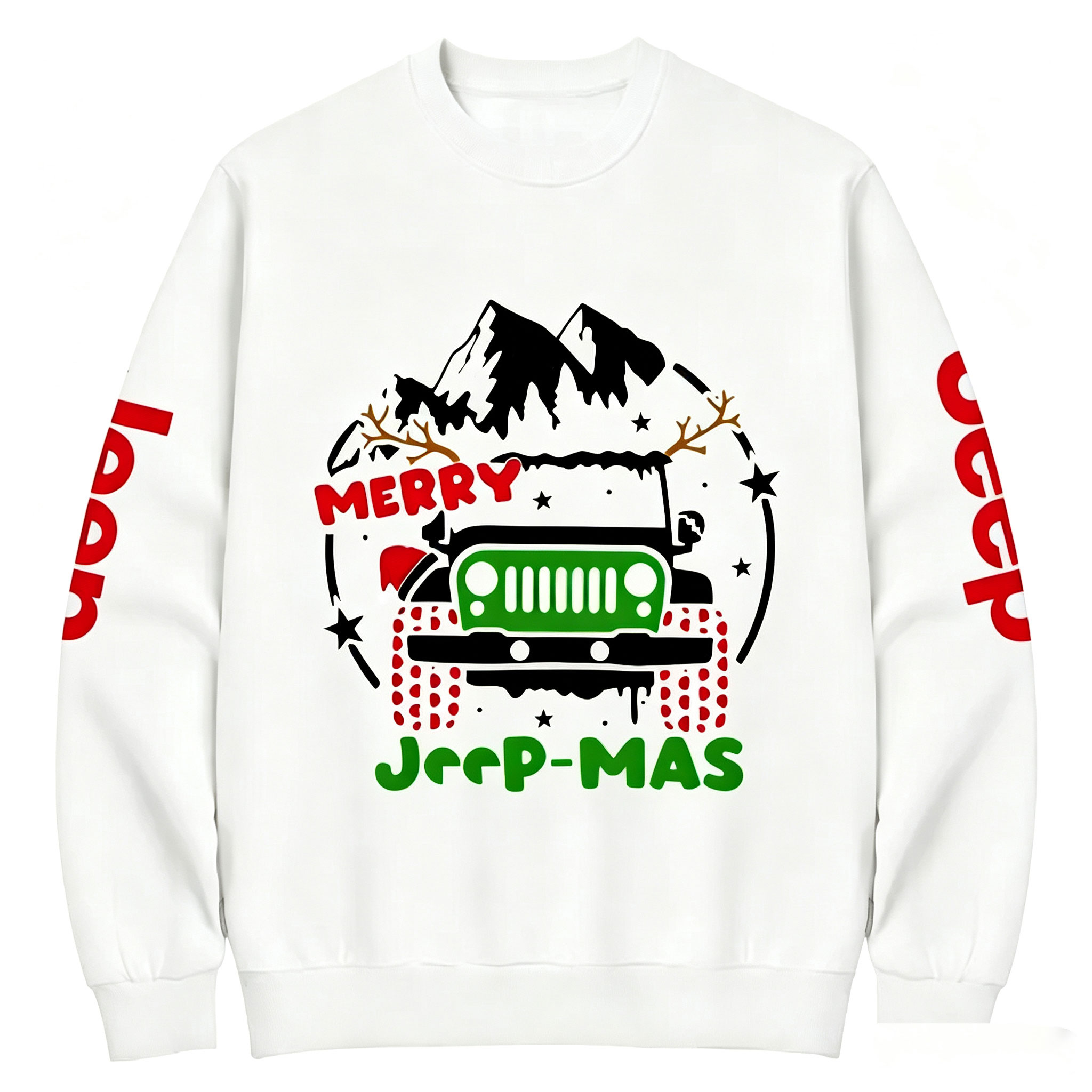 Merry Christmas Mountain Snow Jp Unisex Sweatshirt
