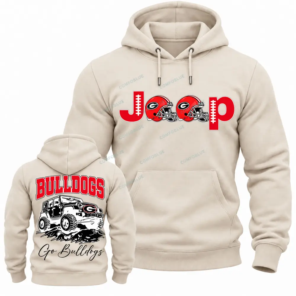 Georgia Bulldogs x Jp Fans Cotton Hoodie