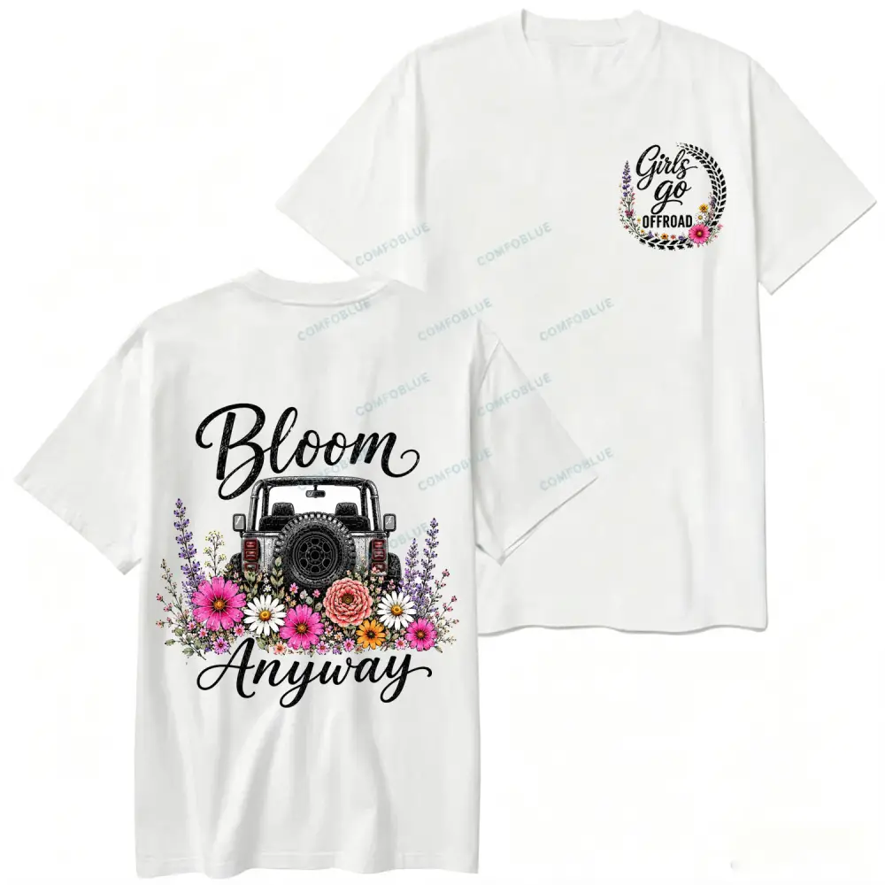 Bloom Anyway Cotton T-shirt