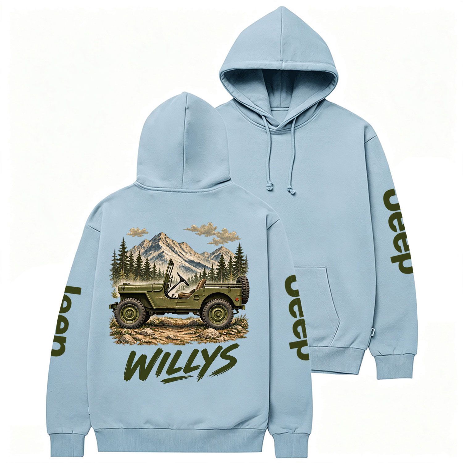 Willys MB Jp Cotton Hoodie