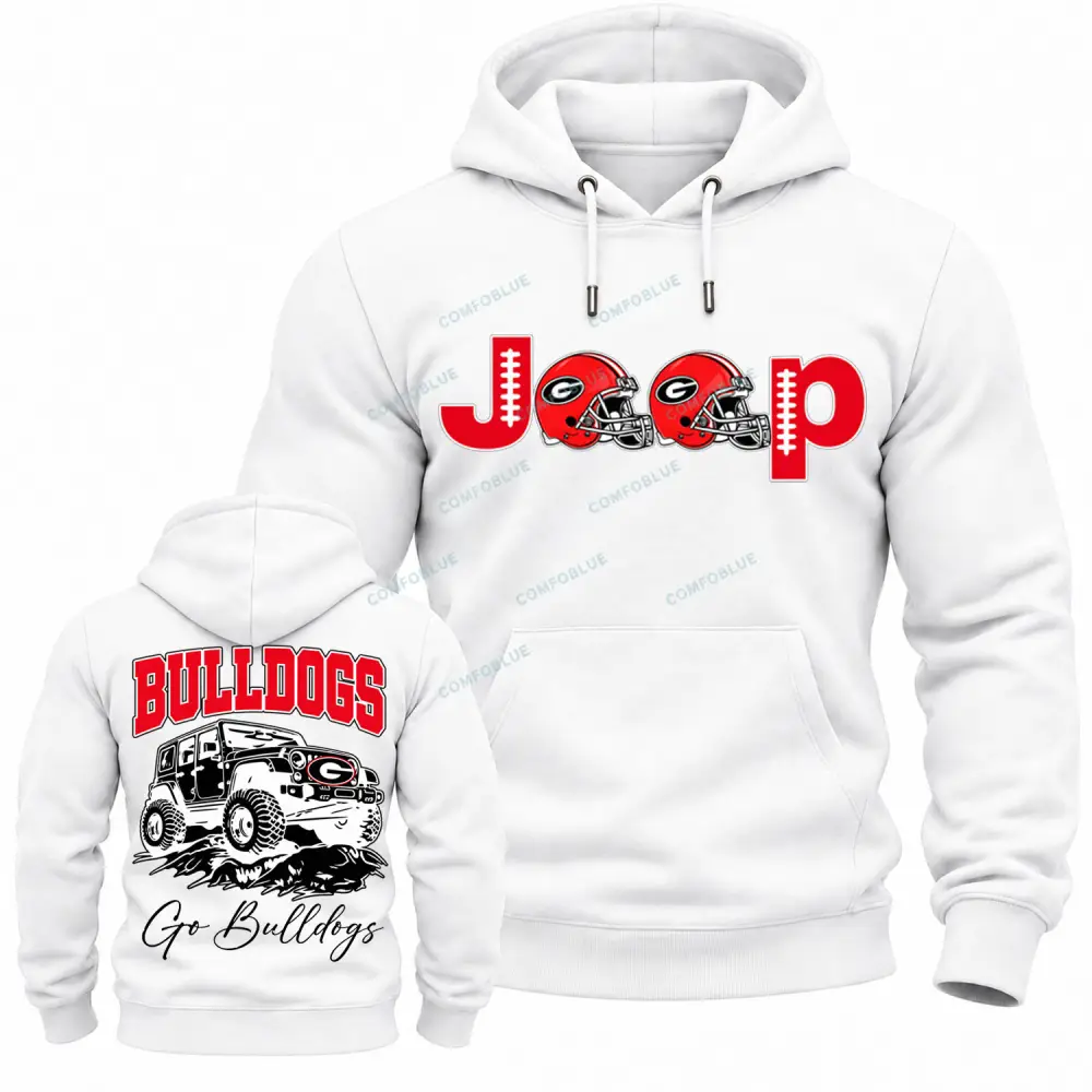 Georgia Bulldogs x Jp Fans Cotton Hoodie