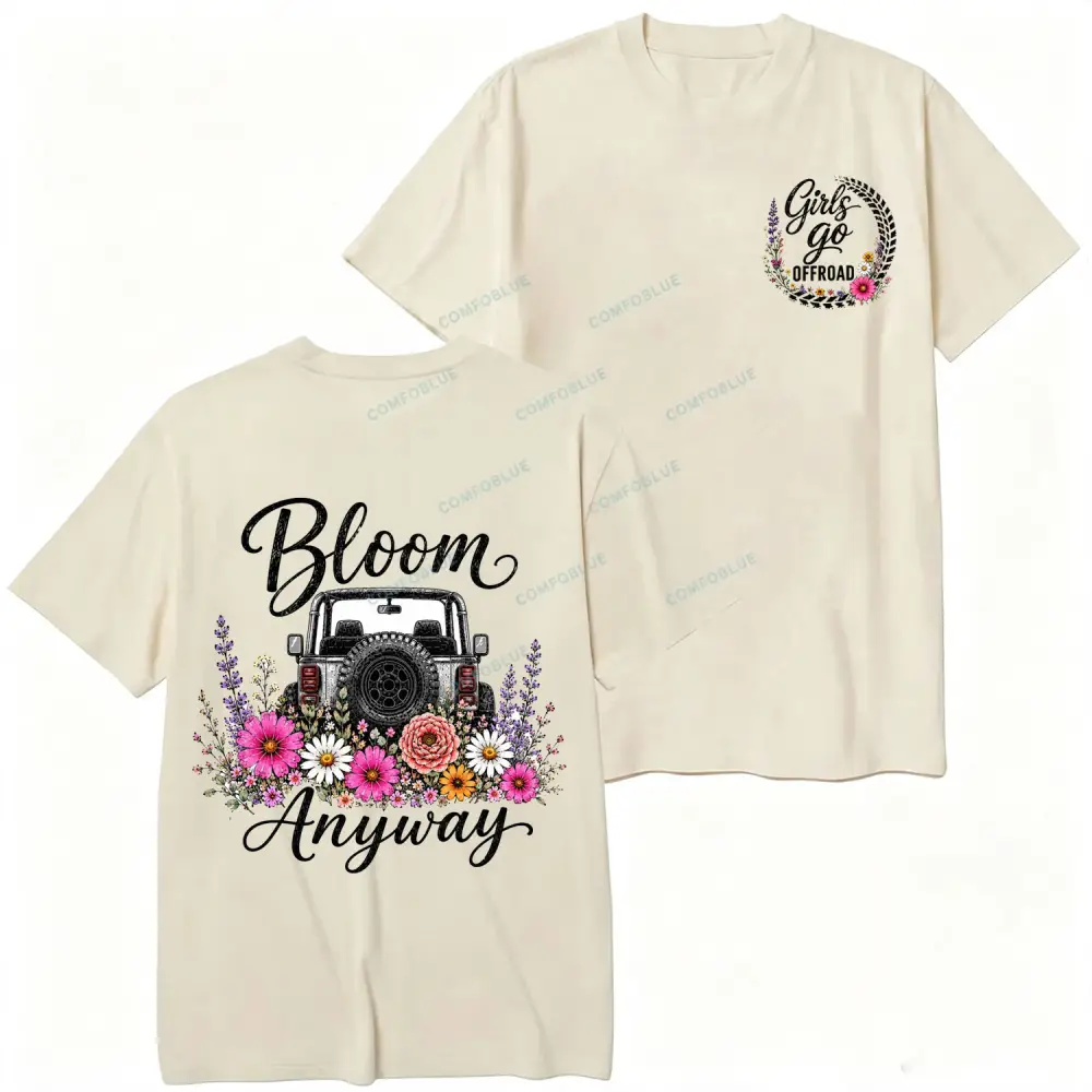 Bloom Anyway Cotton T-shirt