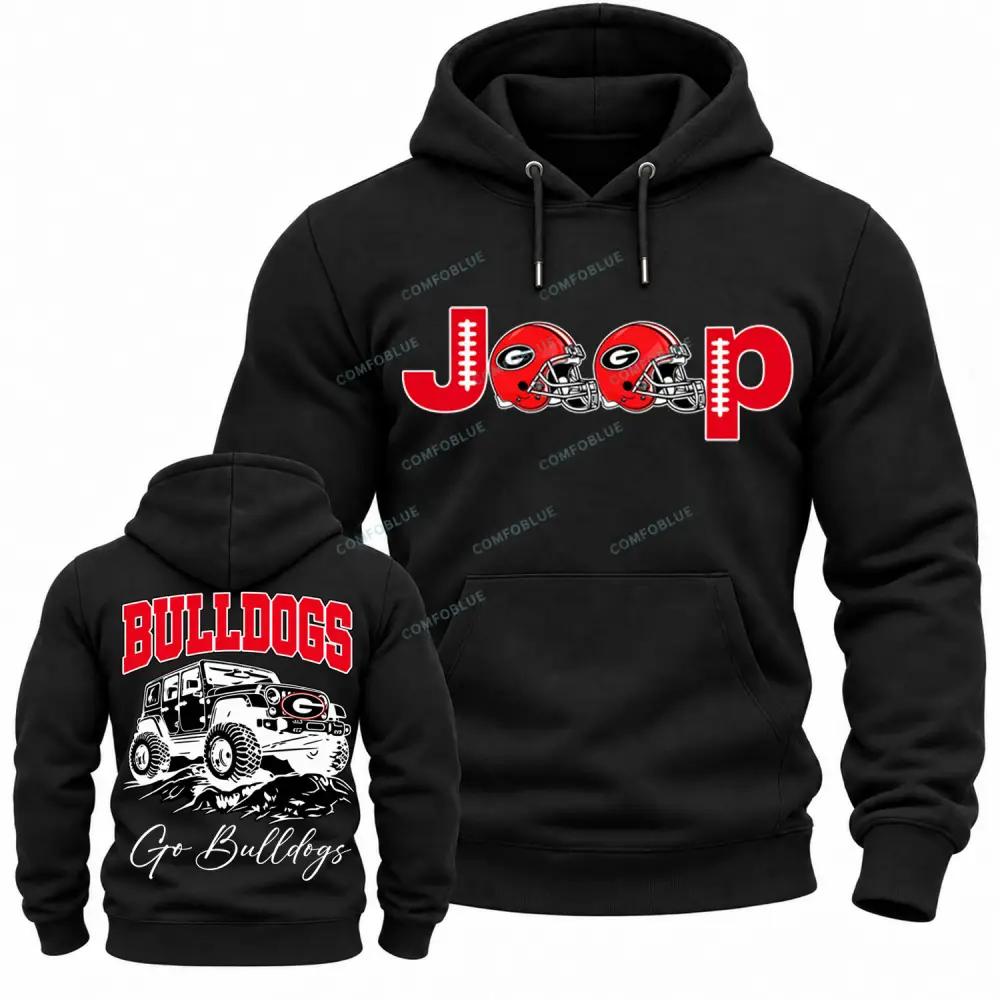 Georgia Bulldogs x Jp Fans Cotton Hoodie