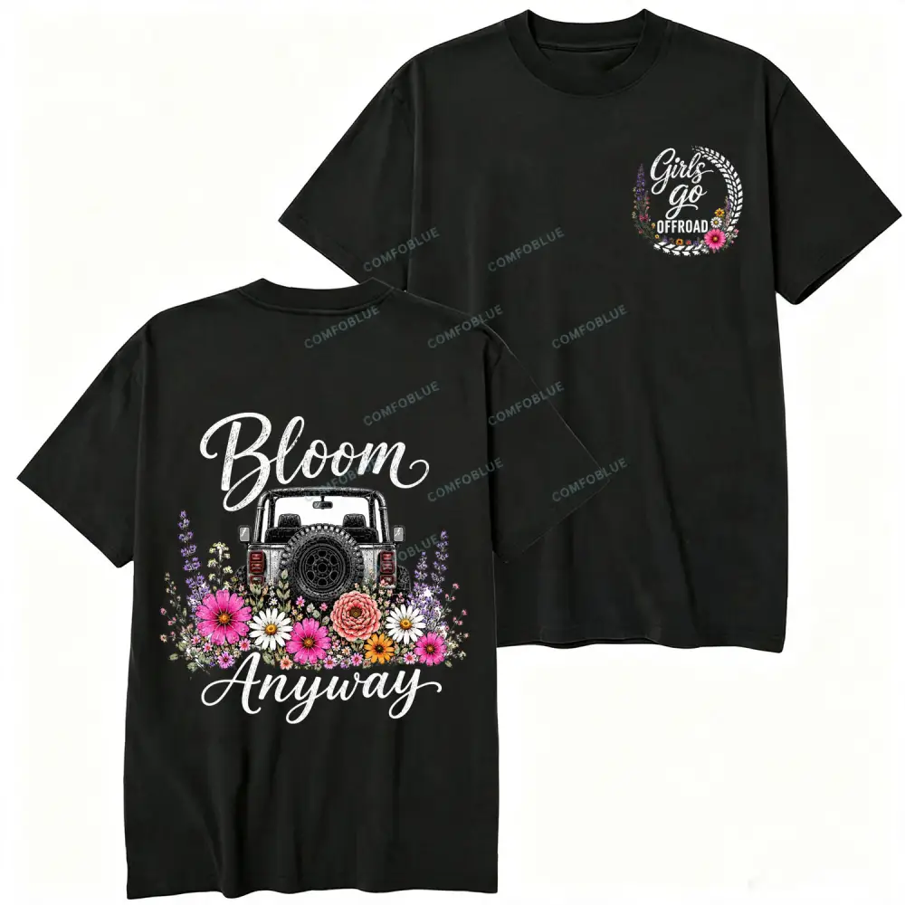 Bloom Anyway Cotton T-shirt