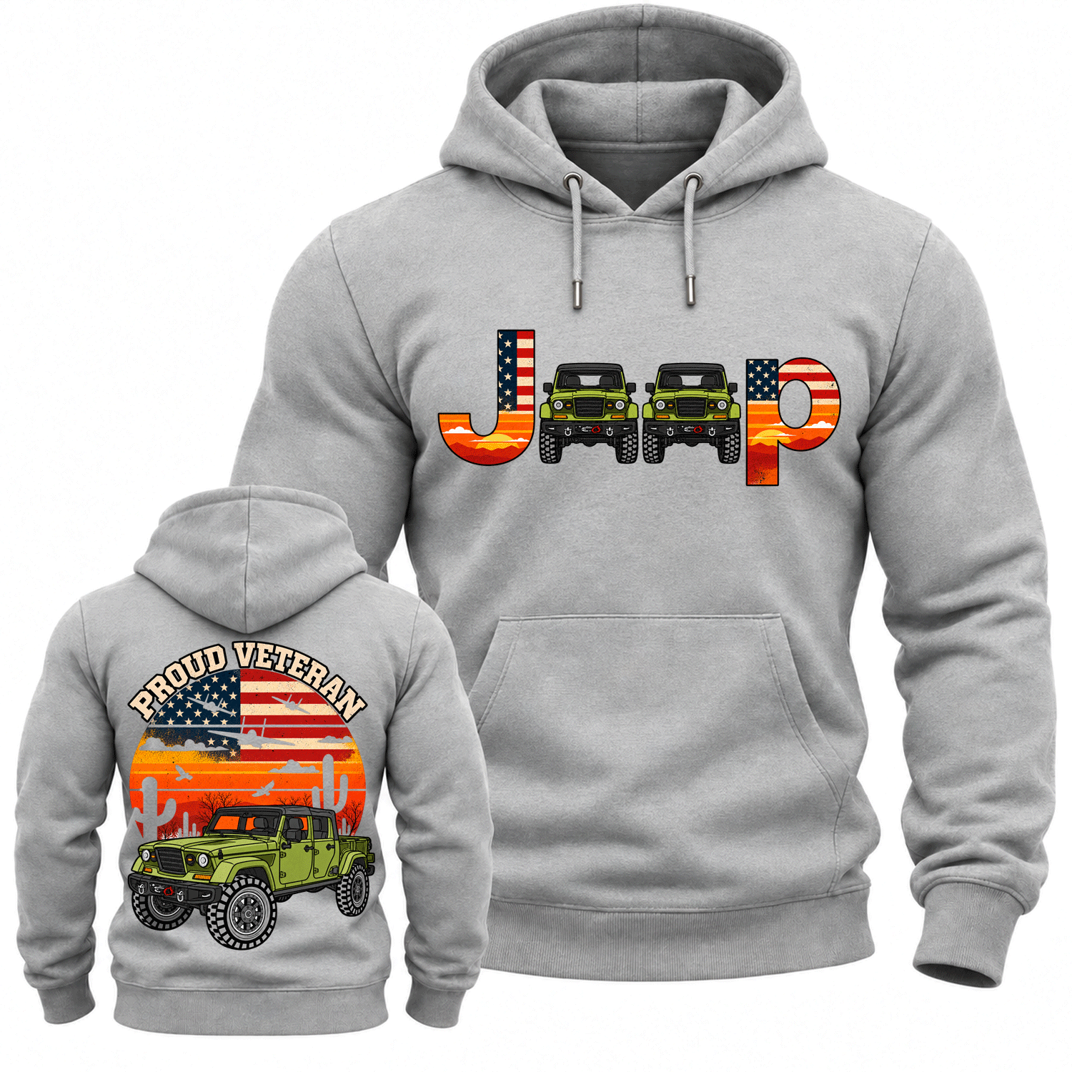 Proud Veteran Offroad Jp Cotton Hoodie