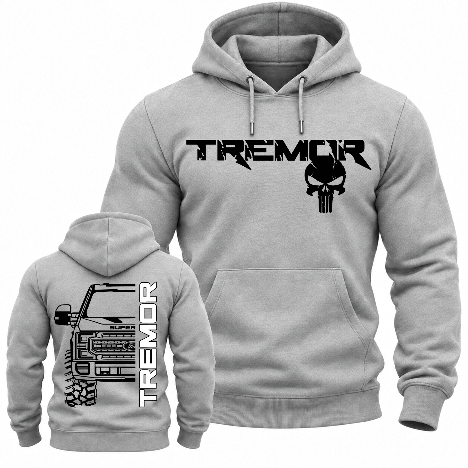 F0rd Tremor Punisher Cotton Hoodie