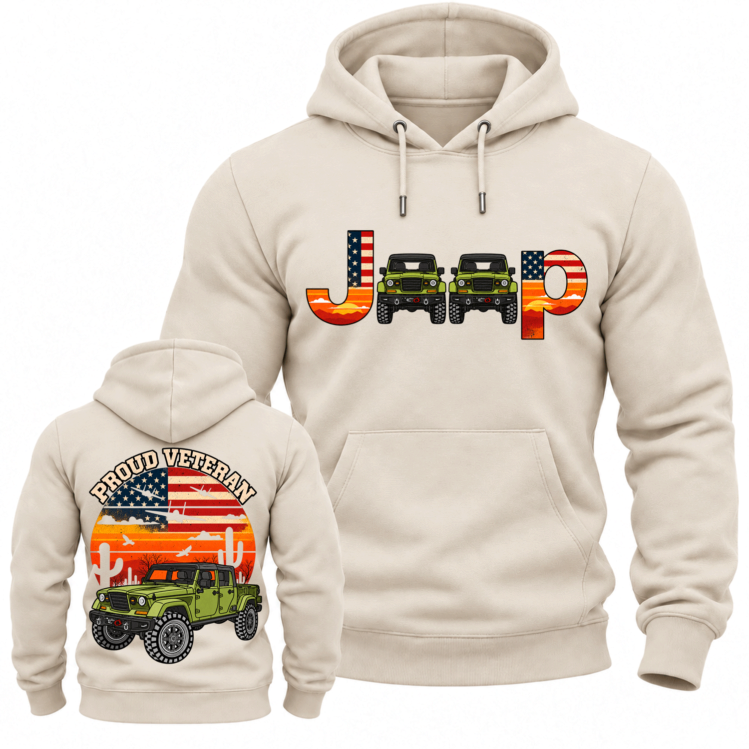 Proud Veteran Offroad Jp Cotton Hoodie