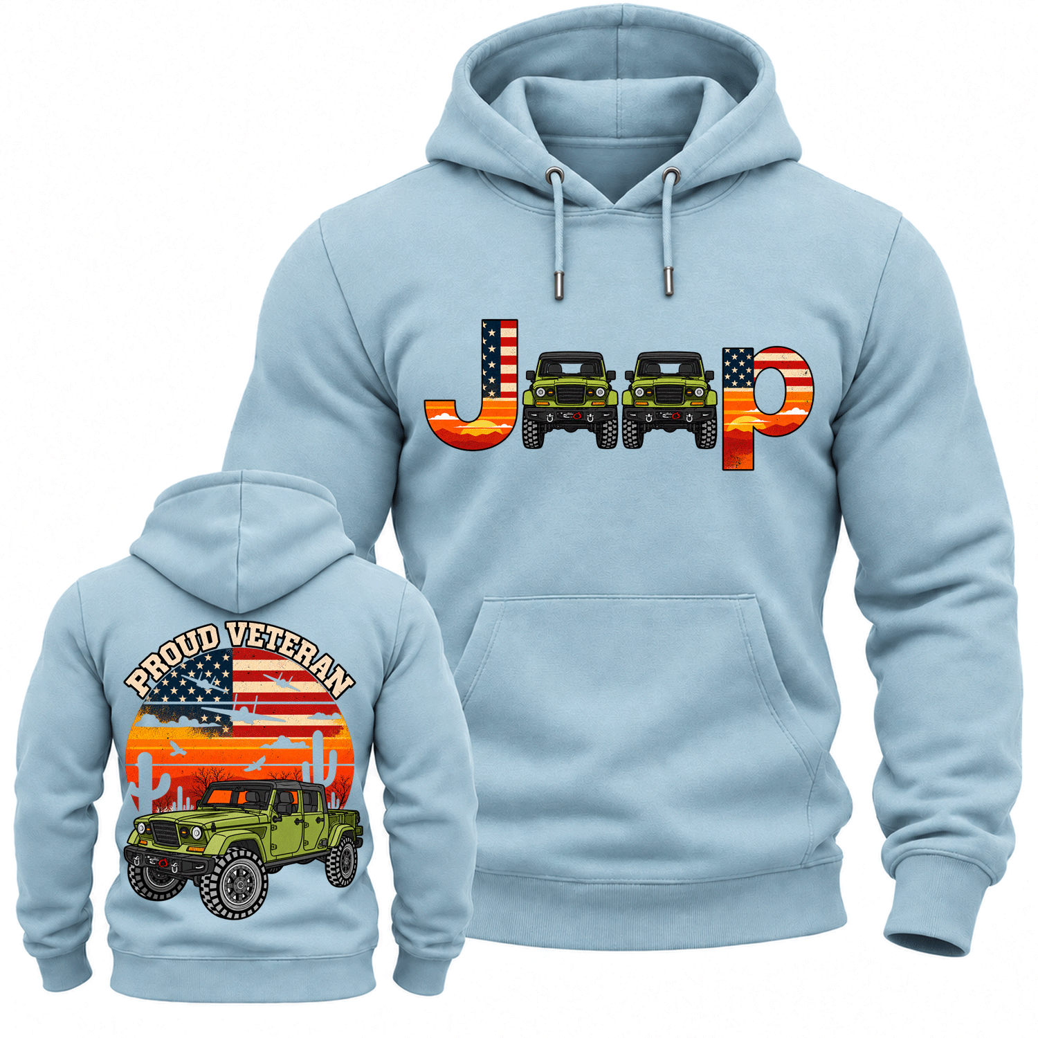 Proud Veteran Offroad Jp Cotton Hoodie