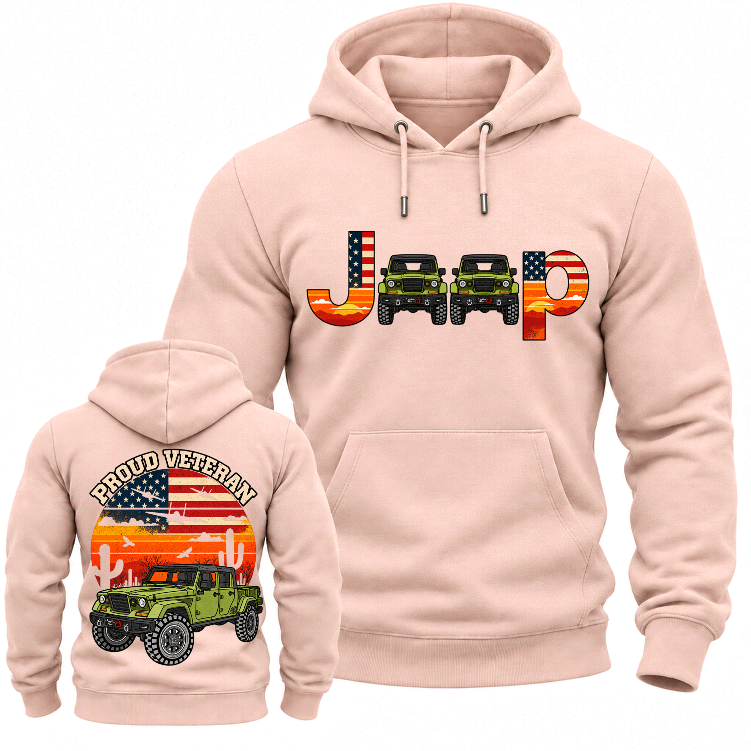 Proud Veteran Offroad Jp Cotton Hoodie