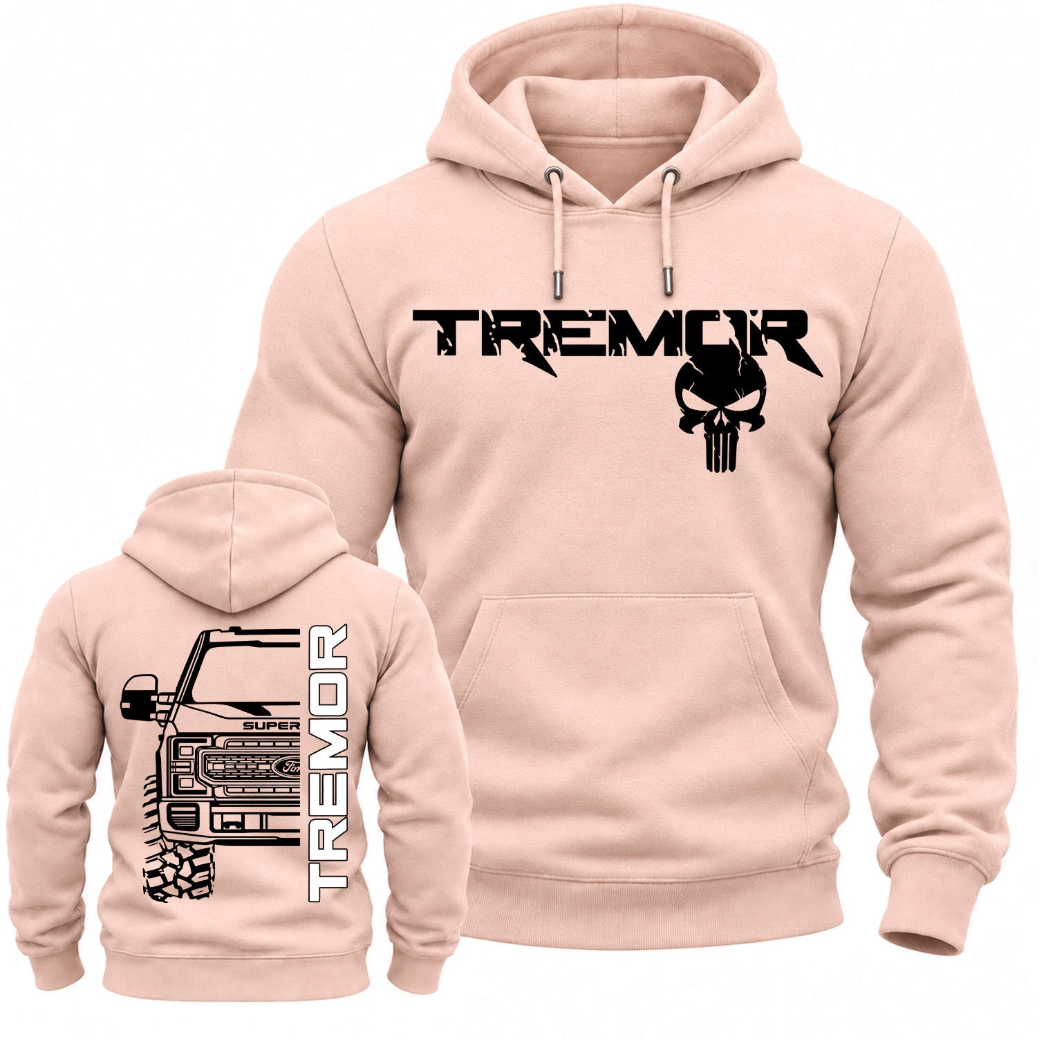 F0rd Tremor Punisher Cotton Hoodie
