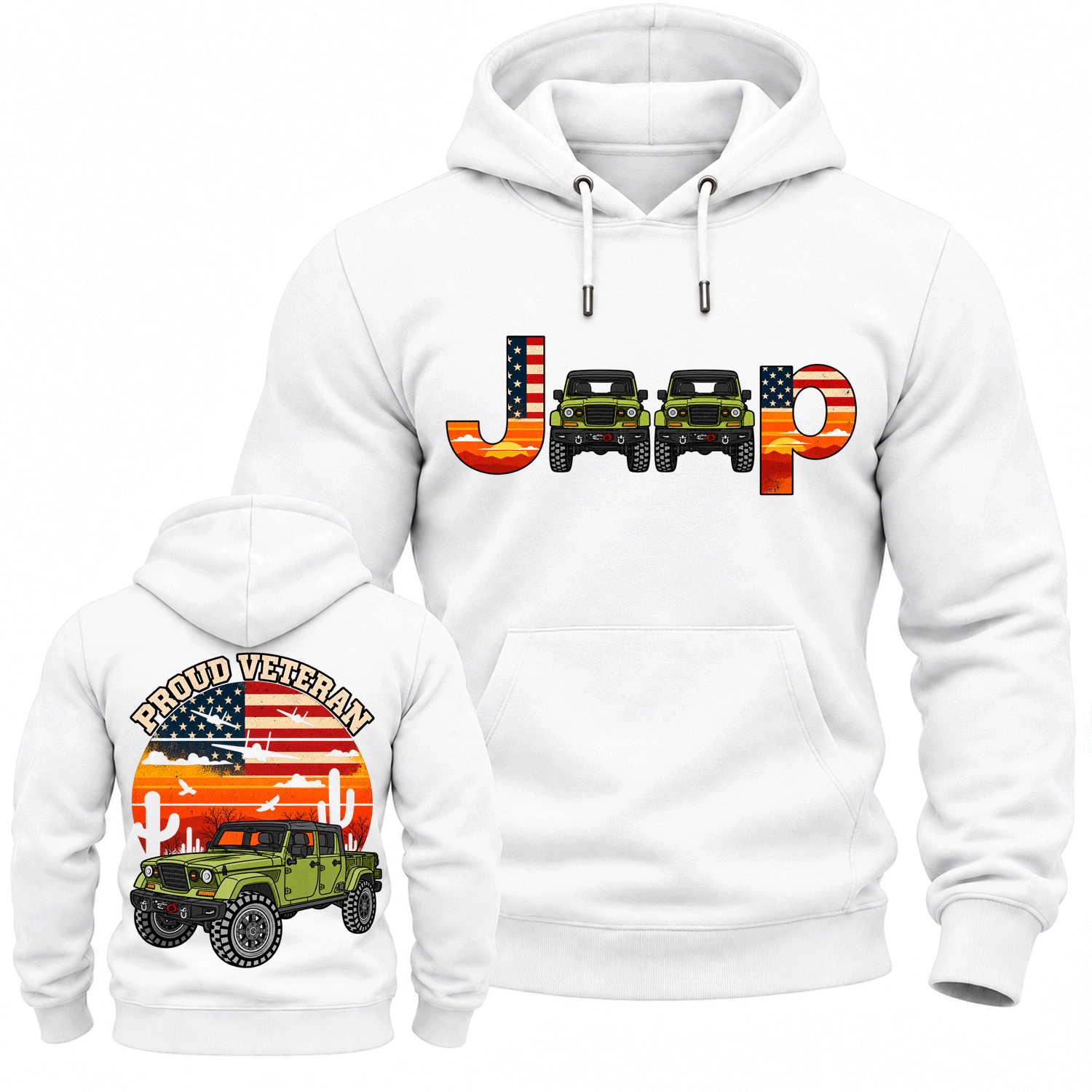 Proud Veteran Offroad Jp Cotton Hoodie