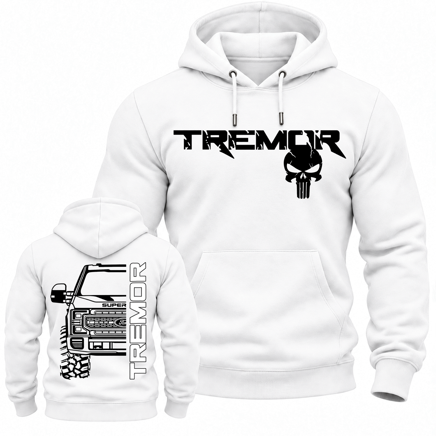 F0rd Tremor Punisher Cotton Hoodie