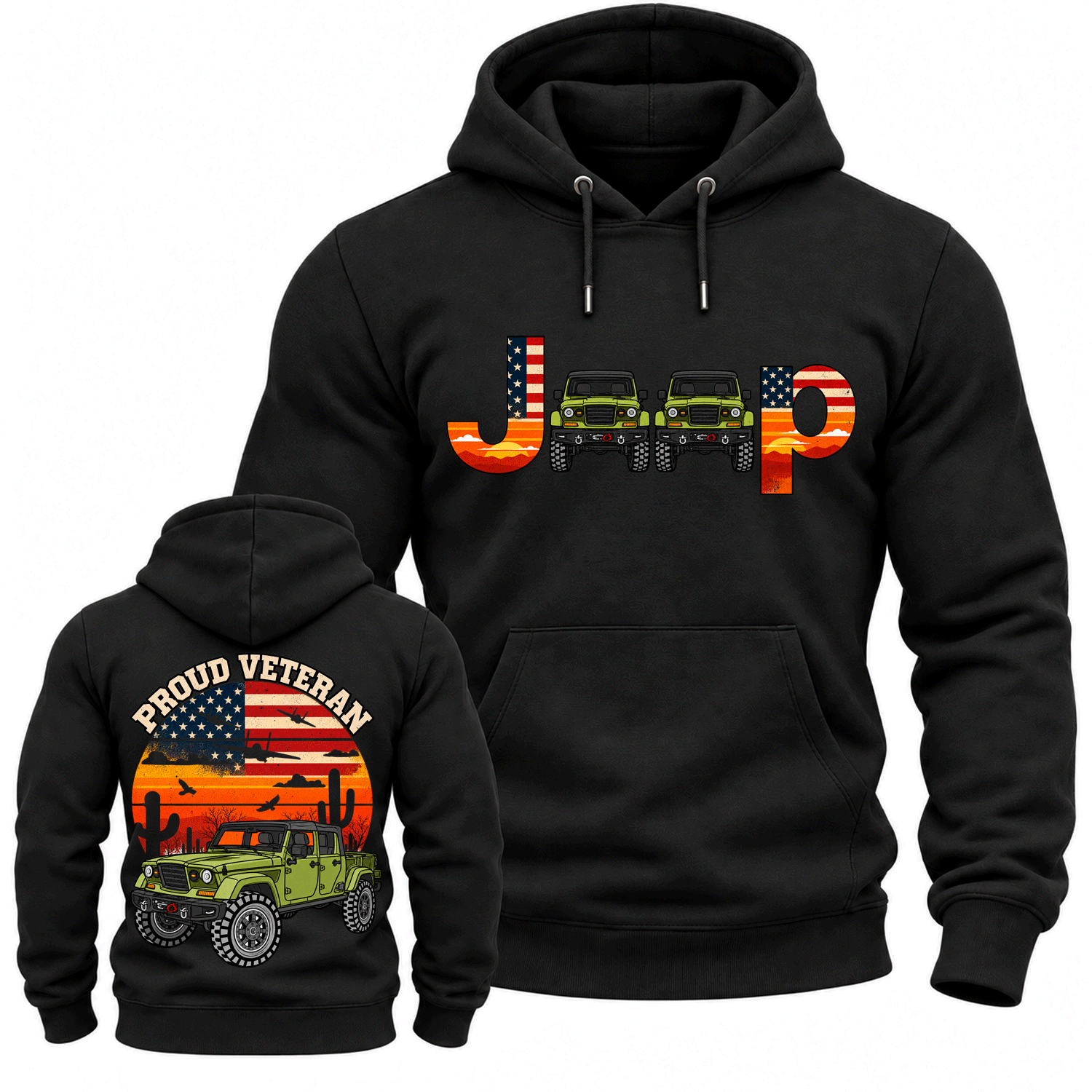 Proud Veteran Offroad Jp Cotton Hoodie
