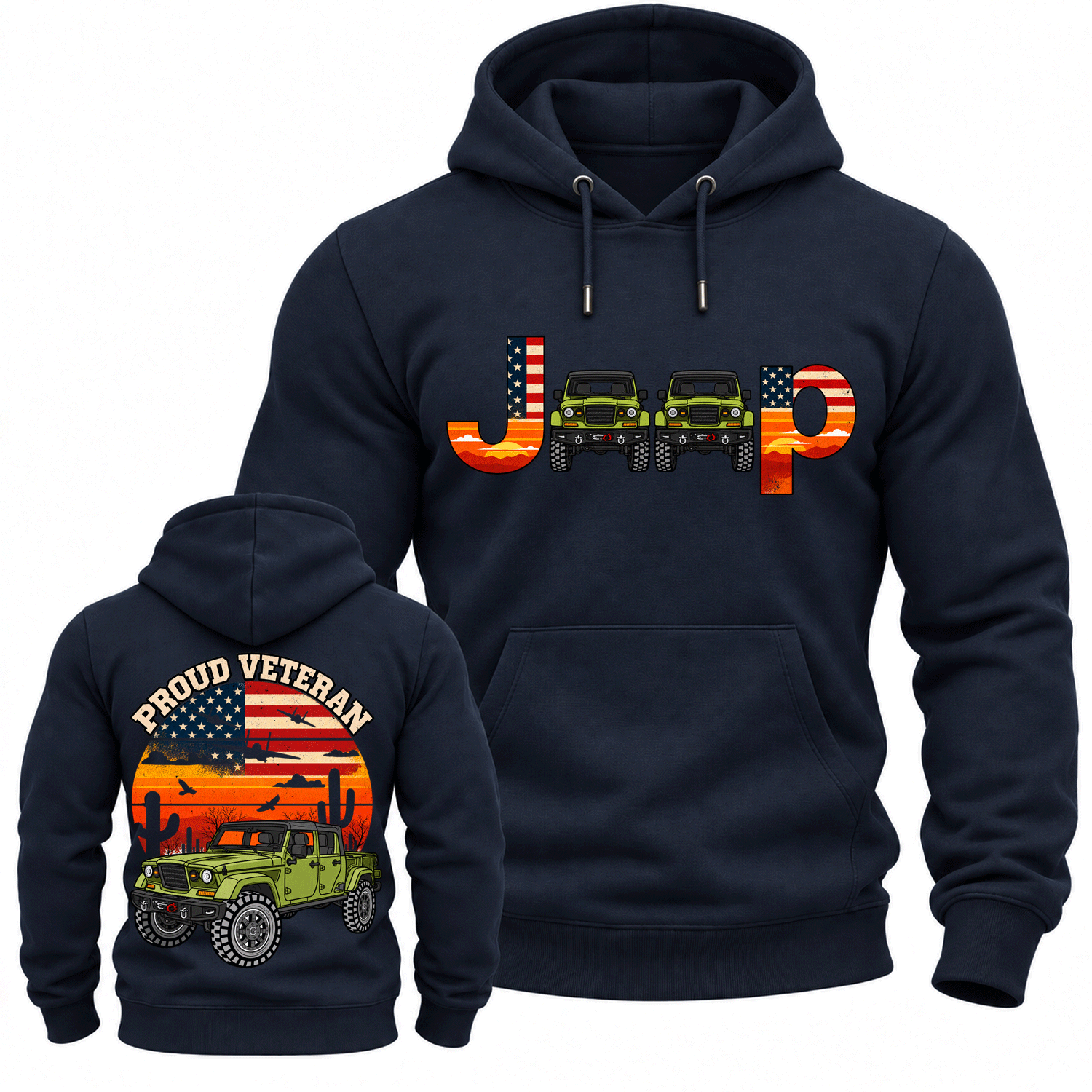 Proud Veteran Offroad Jp Cotton Hoodie