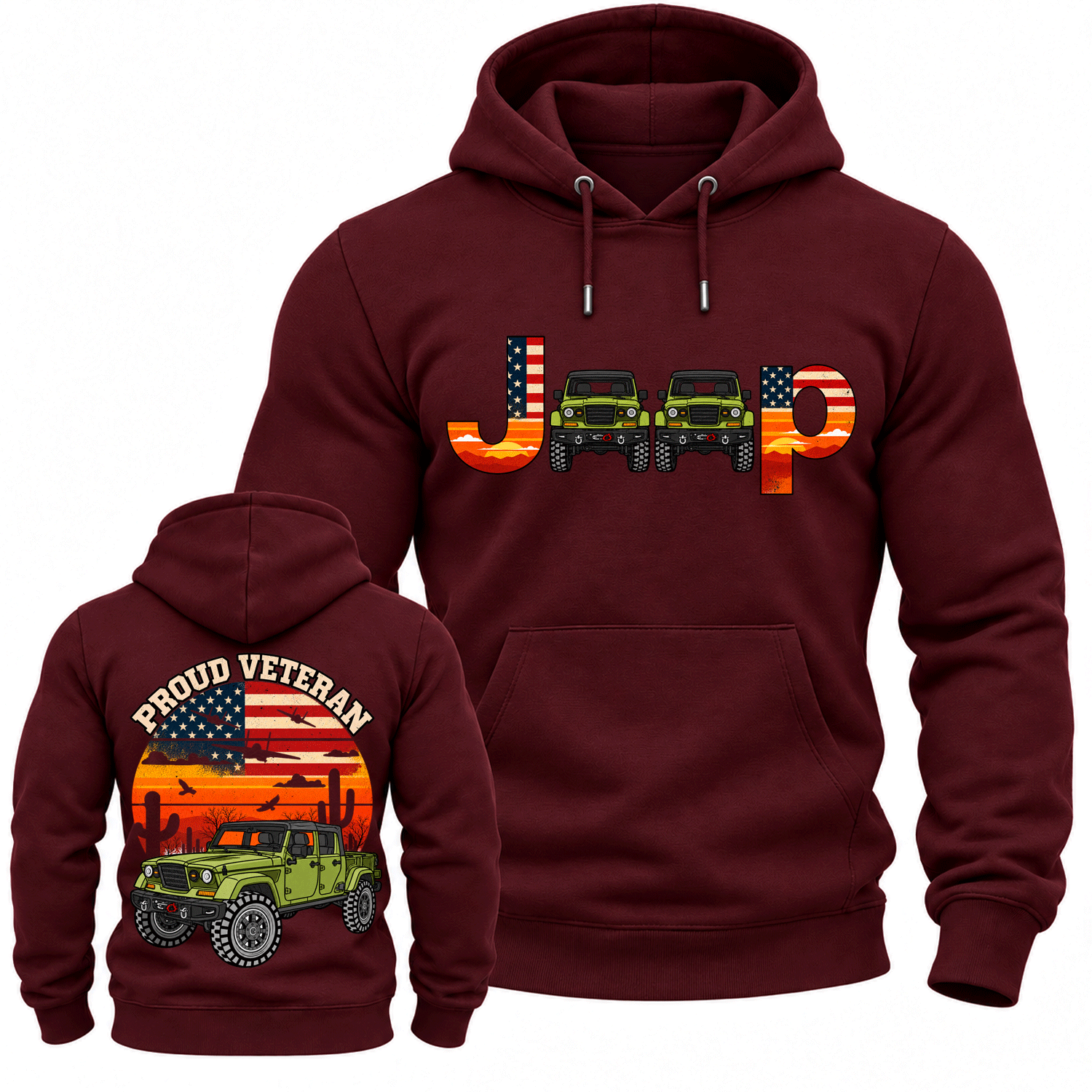 Proud Veteran Offroad Jp Cotton Hoodie