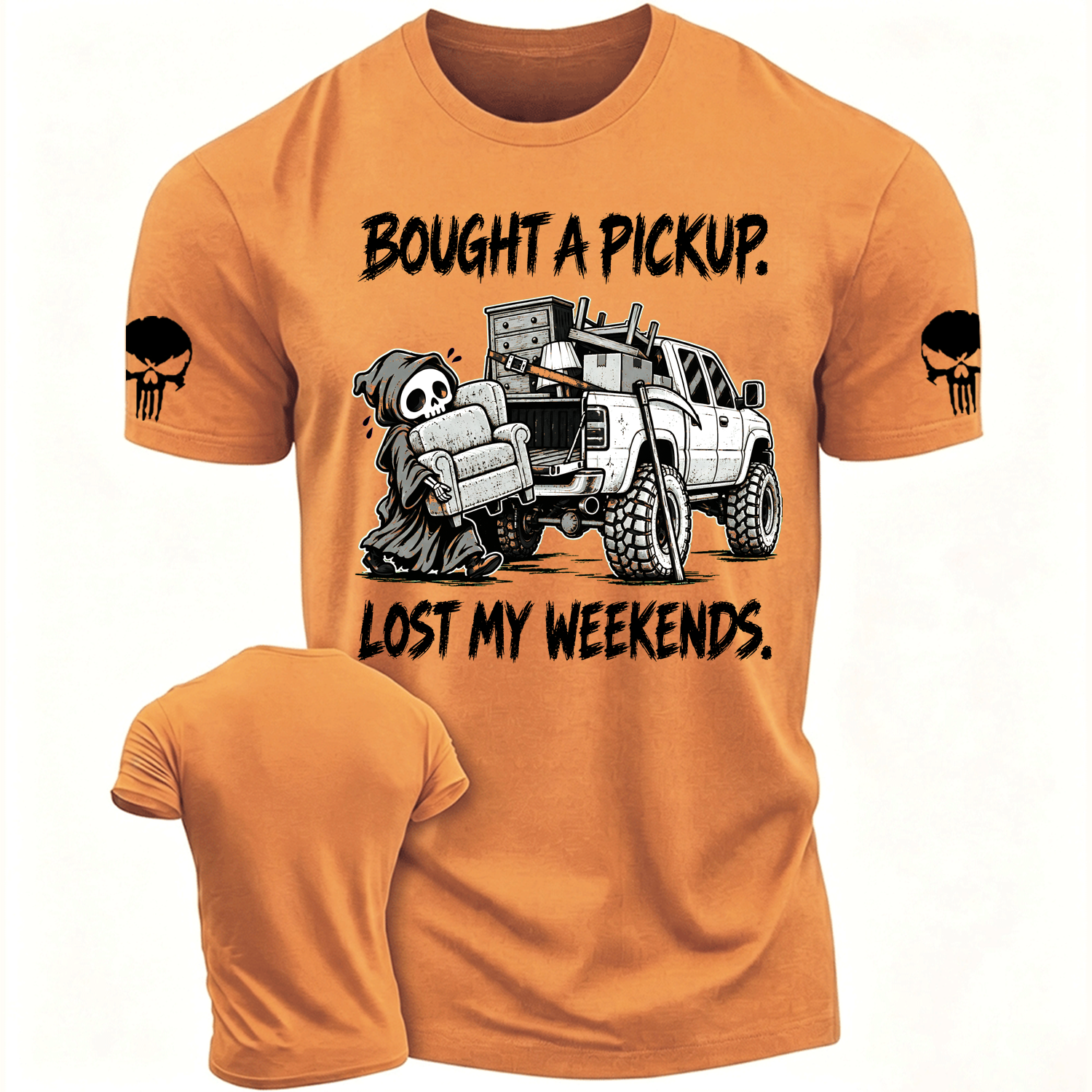 Funny Bought A Pickup, The Reaper Lost Weekends Offroad Cotton T-shirt