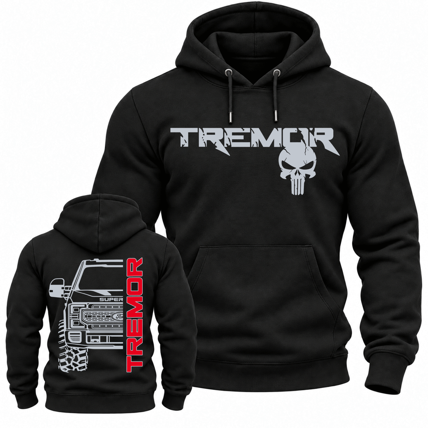 F0rd Tremor Punisher Cotton Hoodie