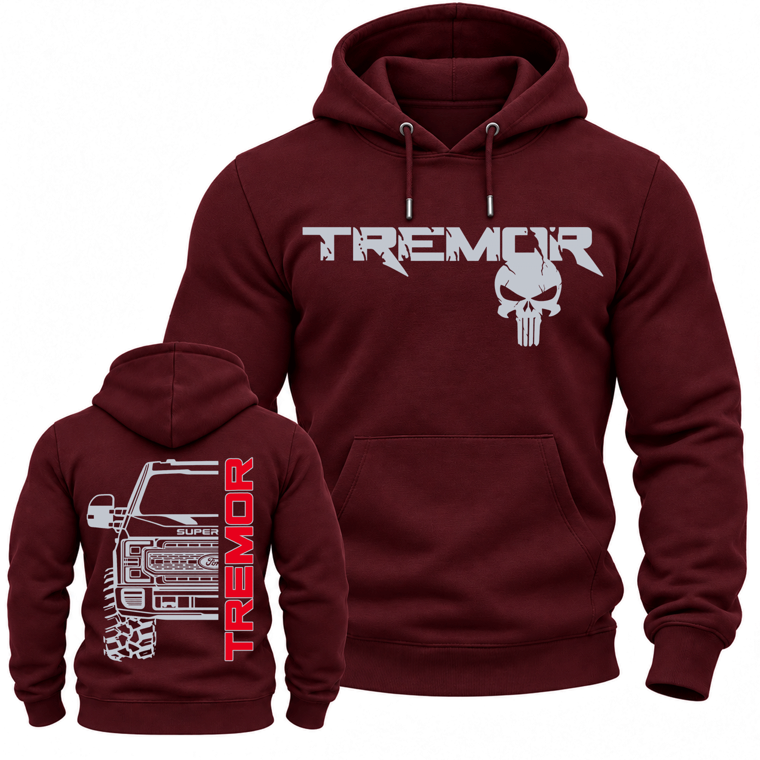 F0rd Tremor Punisher Cotton Hoodie