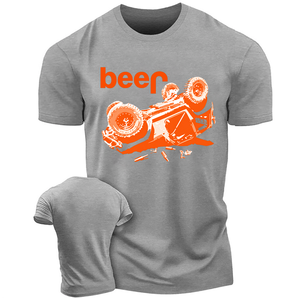 Funny Beer Overturn Halloween Jp Offroad T-Shirt Unisex T-shirt