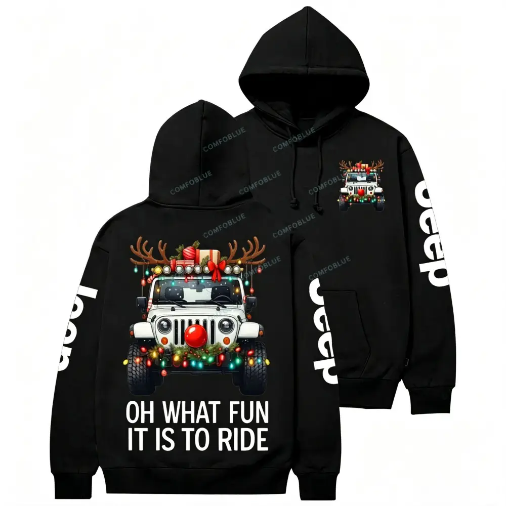 Oh What Fun It Is To Ride Jp Unisex Hoodie