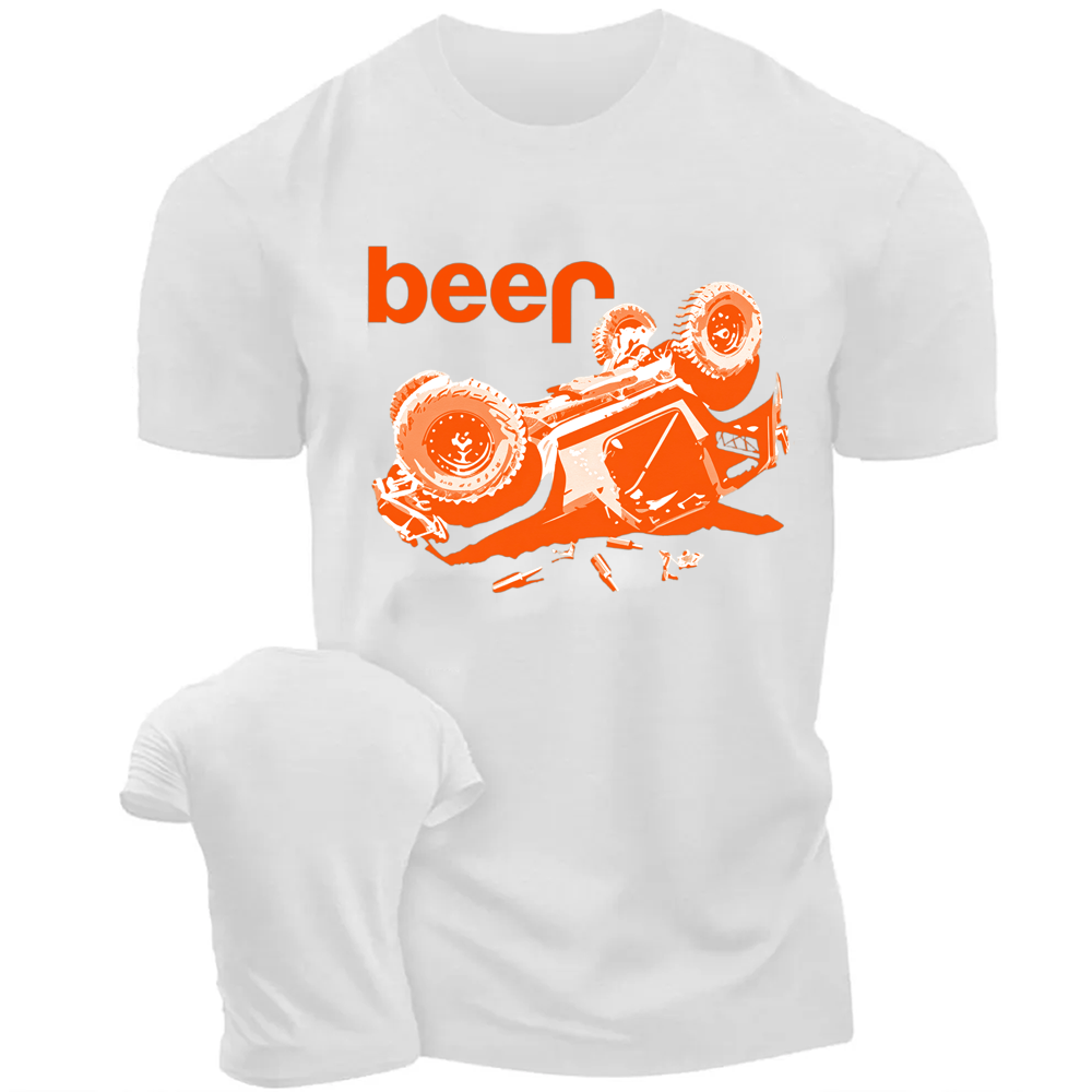 Funny Beer Overturn Halloween Jp Offroad T-Shirt Unisex T-shirt