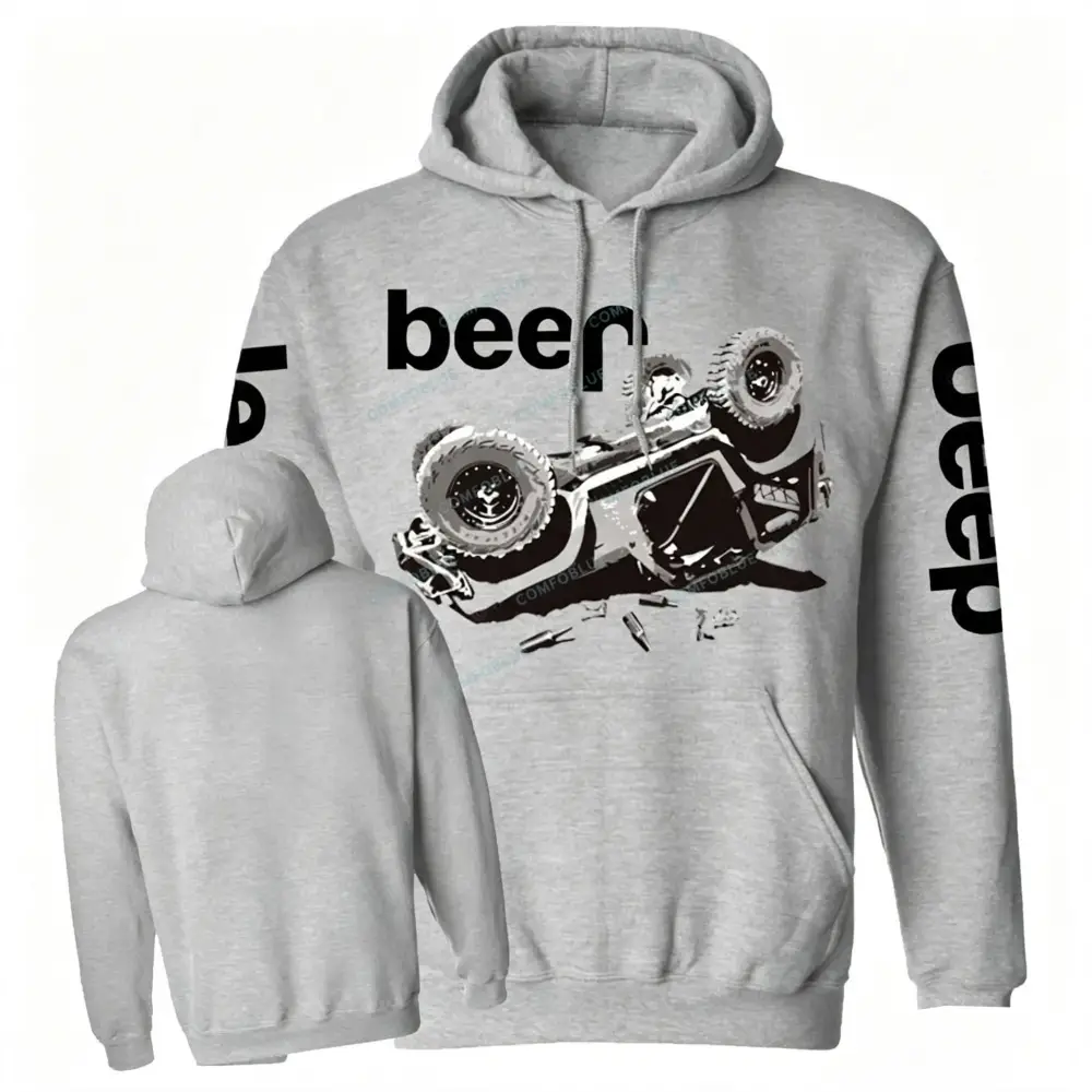 Funny Beer Overturn Jp Unisex Hoodie
