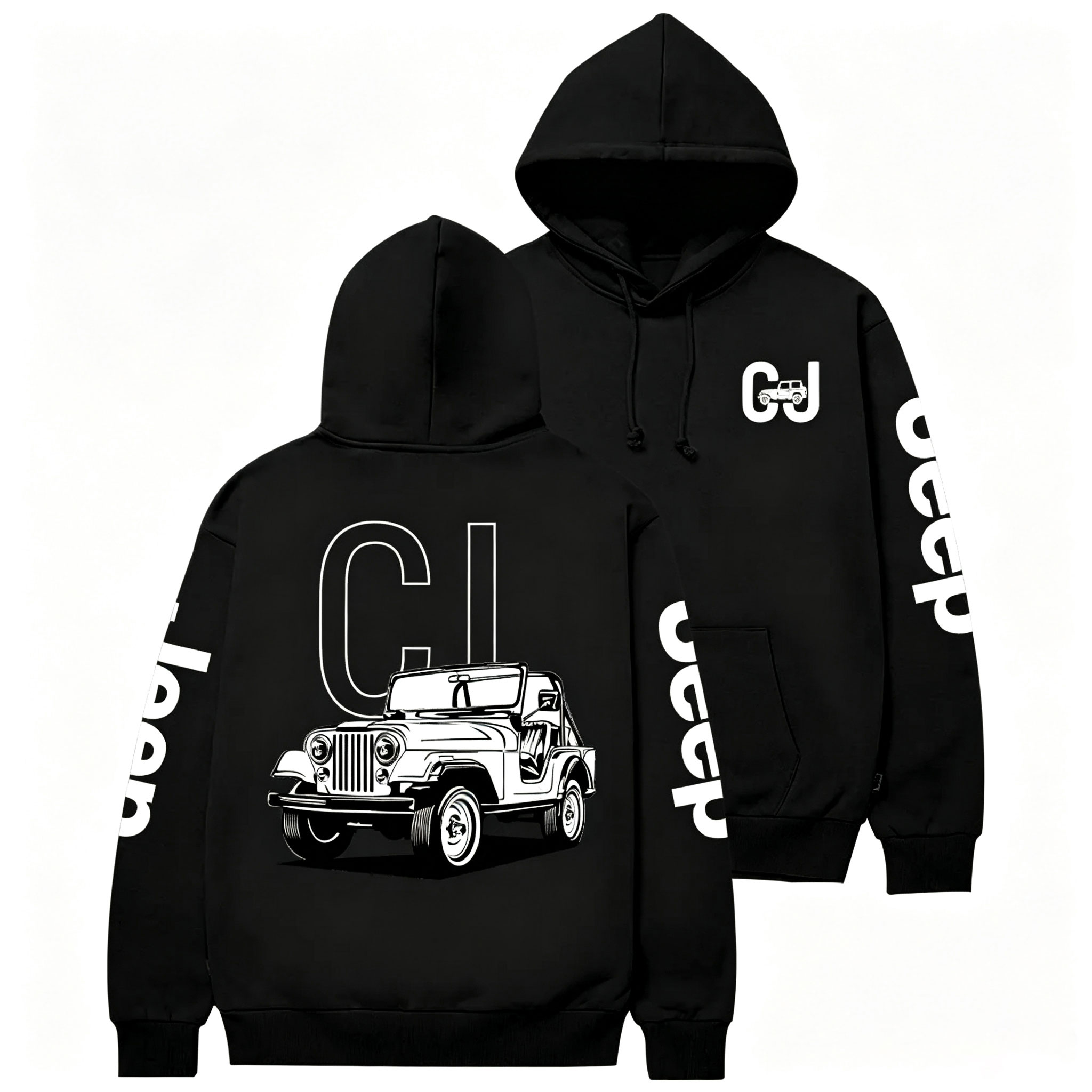 CJ Offroad Art Unisex Hoodie