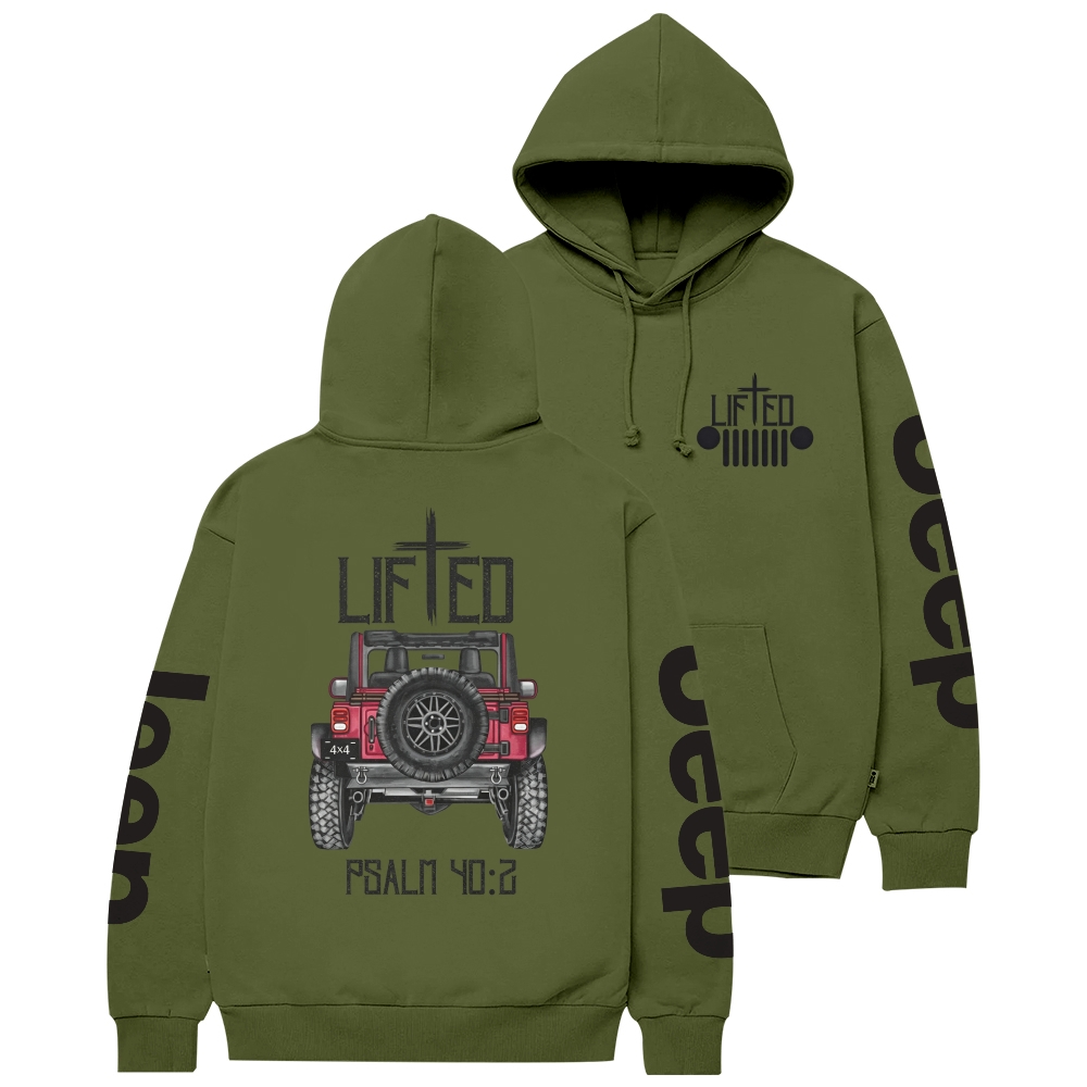 Christian "Lifted" Jp Truck Jp Casual Hoodie