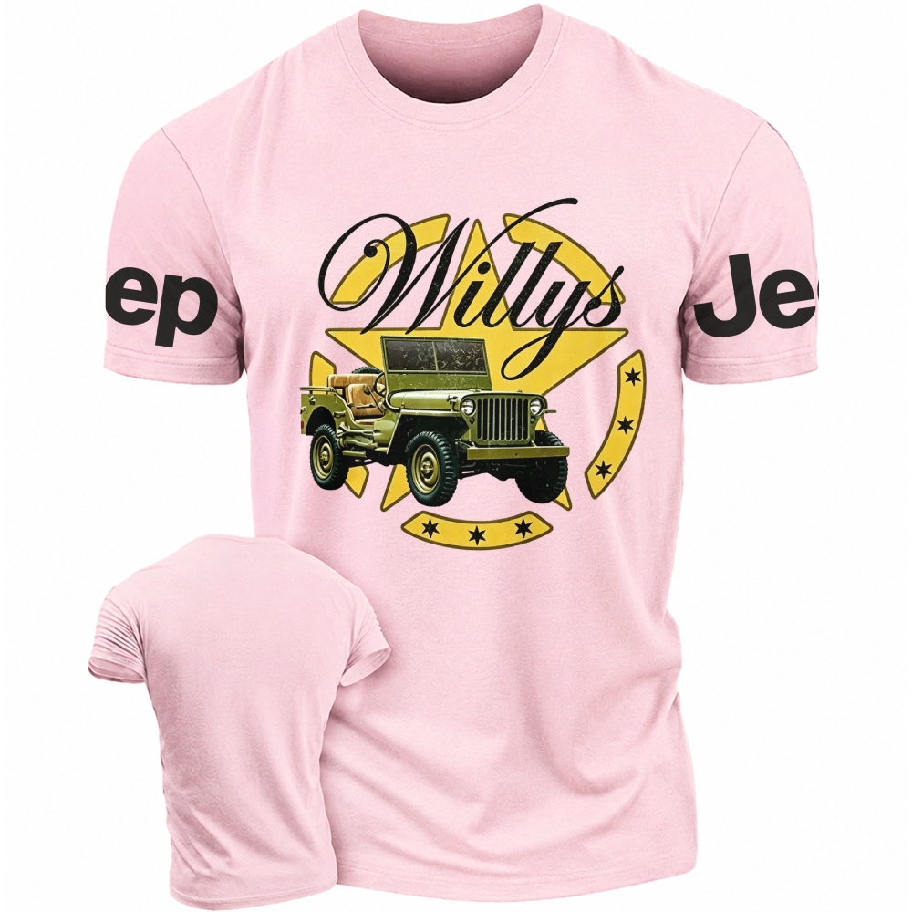Military Star Willys Vintage Style JP Unisex T-shirt