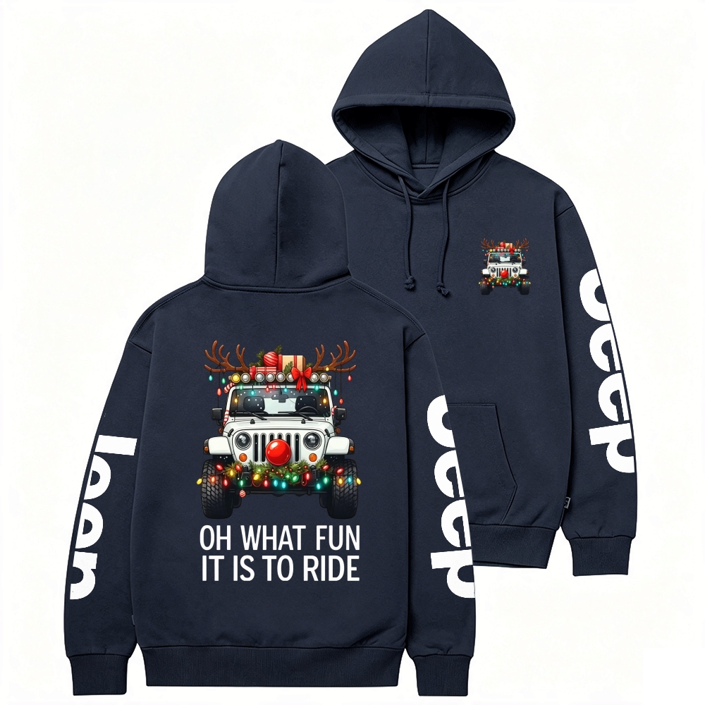 Oh What Fun It Is To Ride Jp Unisex Hoodie