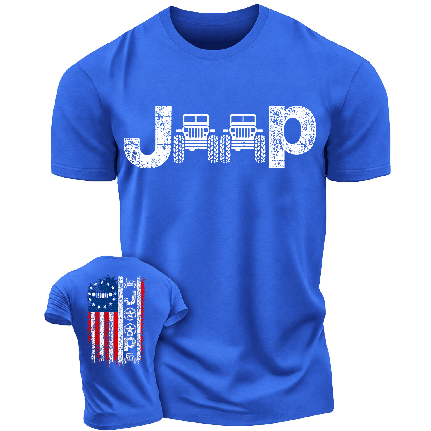 Patriotic Jp Off-Road Cotton Men's T-shirts