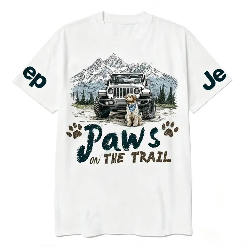 Paws On The Trail Jp Unisex T-shirt