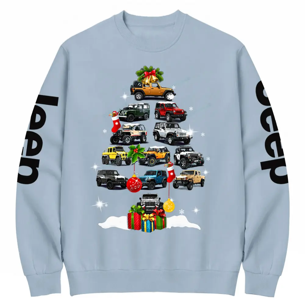 Jp Christmas Tree Cotton Sweatshirt