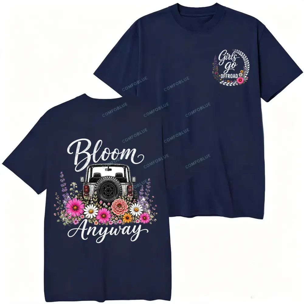 Bloom Anyway Cotton T-shirt
