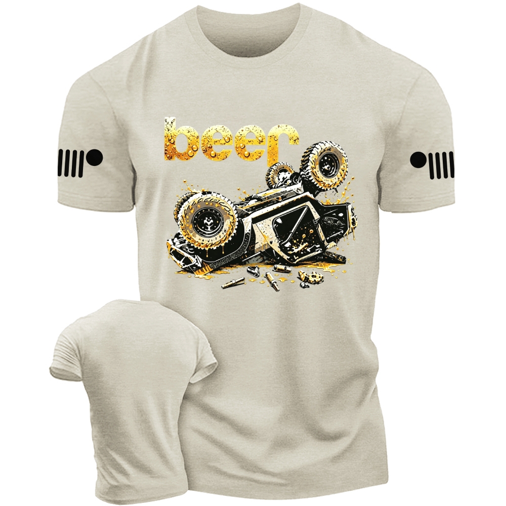 Funny Overturn Beer Grille Jp Unisex T-Shirt