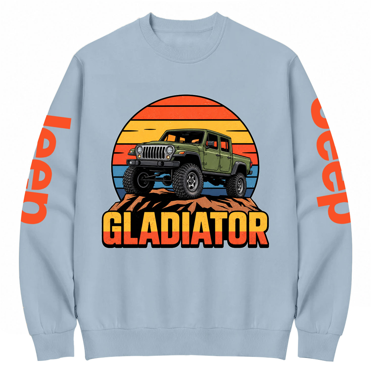 Gladiator Off Road Jp Unisex Cotton Sweatshirt