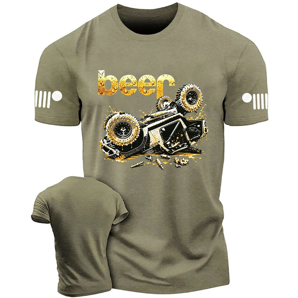 Funny Overturn Beer Grille Jp Unisex T-Shirt